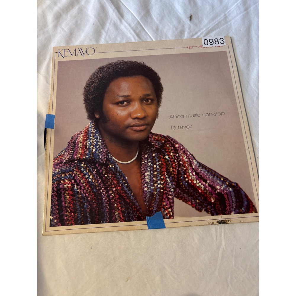 Elvis Kemayo Africa Music Non-Stop Vinyl LP 12" Black Fair Safari Sound 0983